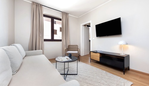 Deluxe Apartment, 1 Bedroom, Courtyard Area