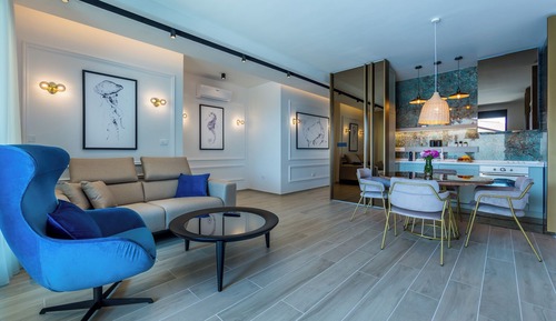Deluxe Apartment, Balcony, Pool View