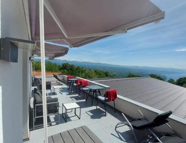 Three-Bedroom Apartment with Water View