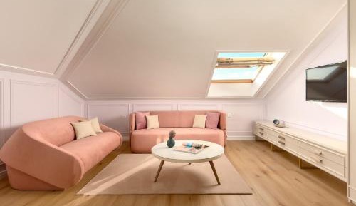 One-Bedroom Apartment with Terrace