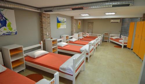 Single Bed in Female Dormitory Room