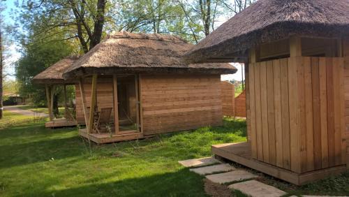 Glamping with Private External Bathroom