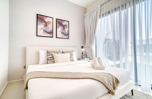 Dubai House | Spectacular 3BR Townhouse w/Assist Rm & Private Pool at DAMAC Hills 2 Dubailand