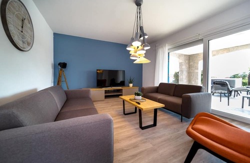 Sveti Vid-Miholjice Villa | Lovely Villa Loma 1* with a view and an outdoor pool on Krk