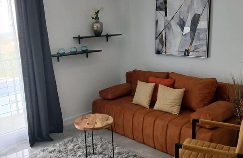 Ljubac Apartment | Apartment with Own swimming pool and a sea view