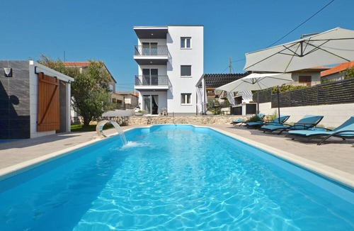Seget Donji Apartment | VILLA BAMBOLA with private hydromassage heated pool and jacuzzi, for up to 8