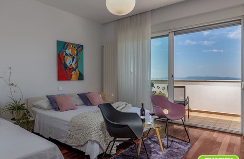 Buzdohanj Apartment | Terra Magica Deluxe Apartment OR Room with Private Parking, Terrace and Sea View