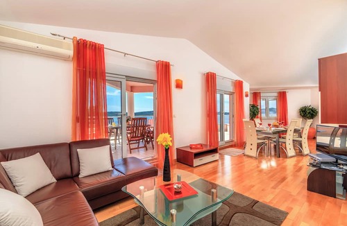 Trogir Apartment | Luxury Penthouse with sea views and fabulous terrace