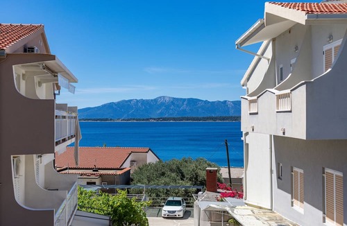 Blato Apartment | Studio flat with balcony and sea view Živogošće - Blato, Makarska (AS-25312-a)