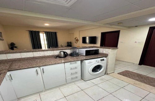 International City Apartment | Cozy 1-bedroom apartment in peaceful Dubai with AC