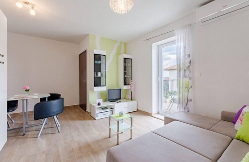 Kastela Apartment | Apartment Anamaris (ST) - One Bedroom Apartment with Terrace and Sea View