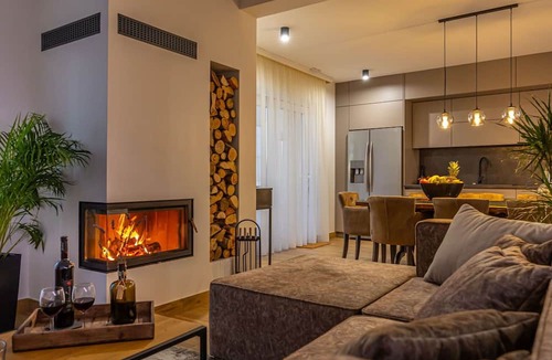Bribir Villa | Beautiful private villa for 10 people with WIFI, hot tub, A/C, private pool, TV and terrace