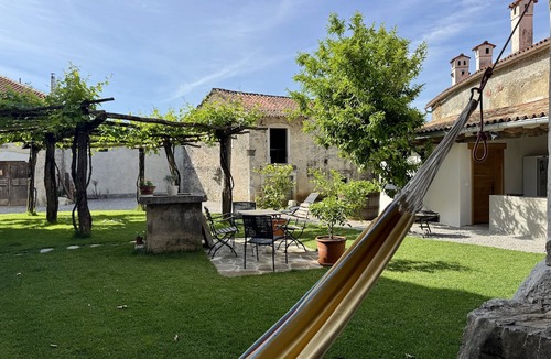 Slap House | Vila Kobdilj 1835 – Room Oliva | Sunlit Balcony Room