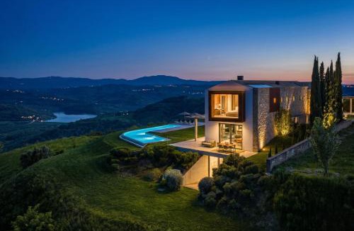 Zamask Villa | Villa Vista Zamask for 7 persons near Motovun with 60 m2 heated pool, free bikes & panoramic view