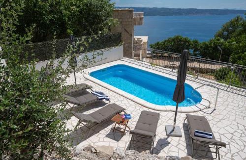 Jesenice Villa | New Villa OLE, stone house, sea view, jacuzzi