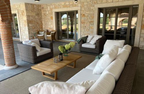 Vizinada Villa | Luxuriöse Villa Don Giordano im toskanischen Stil mit Pool, Weinbergblick und Olivenhainen in Istrien