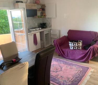 Vrsi Apartment | Apartment in Vrsi with Balcony, Air conditioning, Wi-Fi (4824-5)