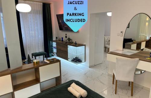 Nasice Hotel | La Luna Premium Deluxe Apartment with Pool & Jacuzzi, Bikes and Secured Parking