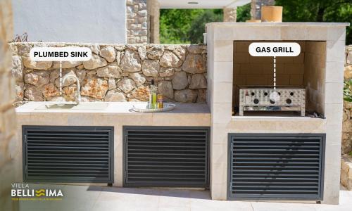 Sveti Anton Villa | Villa Bellissima Malinska - Privater Pool, 4 Schlafzimmer, ruhige Lage