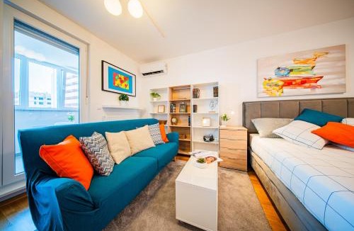 Zagreb Apartment | Fleksibilni SelfCheckIns 168 - Zagreb - Studio - Parking - Lođa
