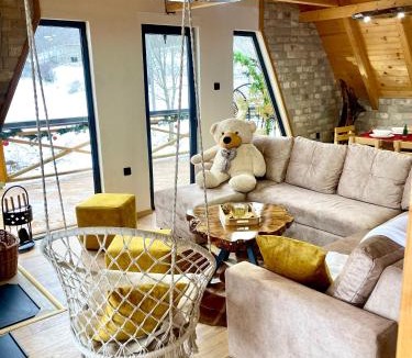 Sarajevo Canton House | Villa Paradise Bjelašnica Luxury Chalet with Mountain View