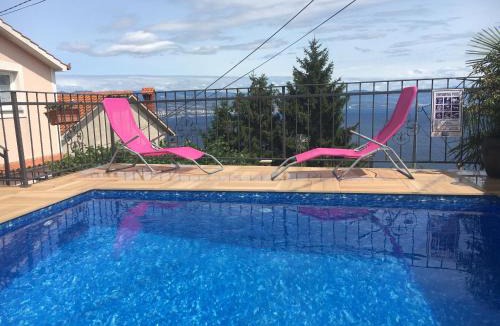 Liganj House | House Anastazia Pool & Panoramic Sea View