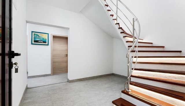 Seaside Villa Lara with heated swimming pool