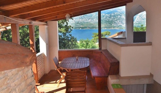 Holiday apartment for four people with a terrace
