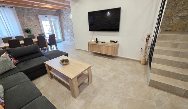 Stone house with private outdoor pool