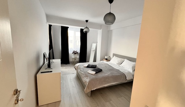 Cozy 1-bedroom apartment in pleasant Otopeni near the Airport in Otopeni