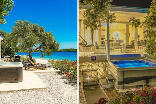 BUQEZ Beach Villas 81 & 28 - Seite an Seite - direkt am Meer in Drage