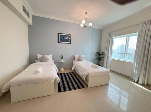 Luxury 3BR Sea Skyline View Noor in Sharjah