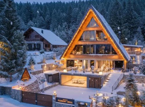 Holiday Home Chalet Forest Hill mit Hallenbad by Interhome in Ravna Gora