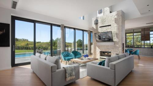 Luxury villa Valens with wellness in Tinjan