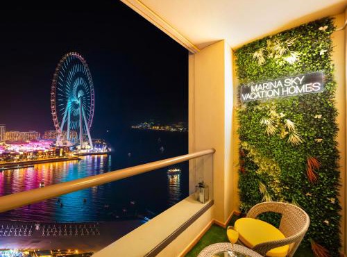 Dubai Eye & Palm View #JBR Beach # ULTRA Luxurious 2 BHK in Dubai