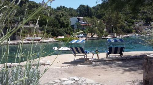Apartment Bianca Mljet Komfort mit Meerblick in Okuklje